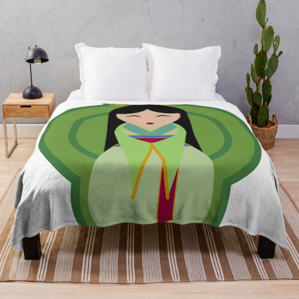 Item preview, Cute Hanfu Girl Illustration | Minimalist Asian Character Art designed and sold by Lauren Visual Arts.