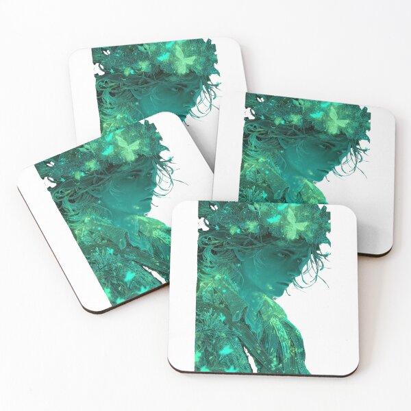 Item preview, Glowing Green Forest Soirit Fantasy Art  designed and sold by LC&LCPlatform.