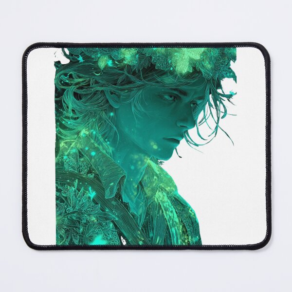 Item preview, Glowing Green Forest Soirit Fantasy Art  designed and sold by LC&LCPlatform.