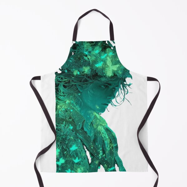 Item preview, Glowing Green Forest Soirit Fantasy Art designed and sold by LC&LCPlatform.