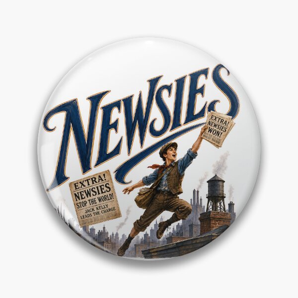 Item preview, Newsies the musical designed and sold by Lyric Vault - Rock on.