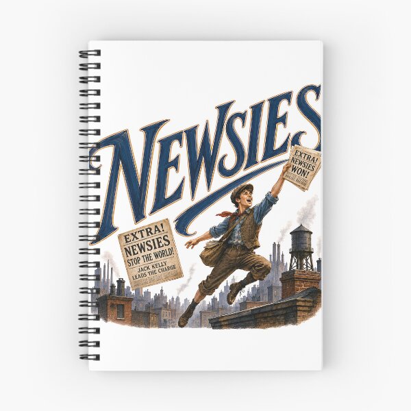 Item preview, Newsies the musical designed and sold by Lyric Vault - Rock on.