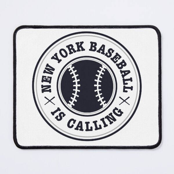 Item preview, New York Baseball Is Calling Circle Badge designed and sold by MASMUS27.