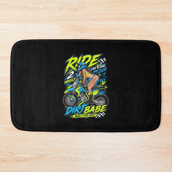 Item preview, dirt babe ride 2 wheels designed and sold by widodosaragih.