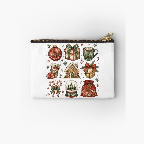 Item preview, Cute Christmas Characters Festive Holiday designed and sold by DYAFLK.