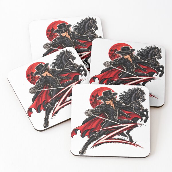 Item preview, Zorro Masked Vigilante Sticker Fan Art designed and sold by Mystic Wild Studio.