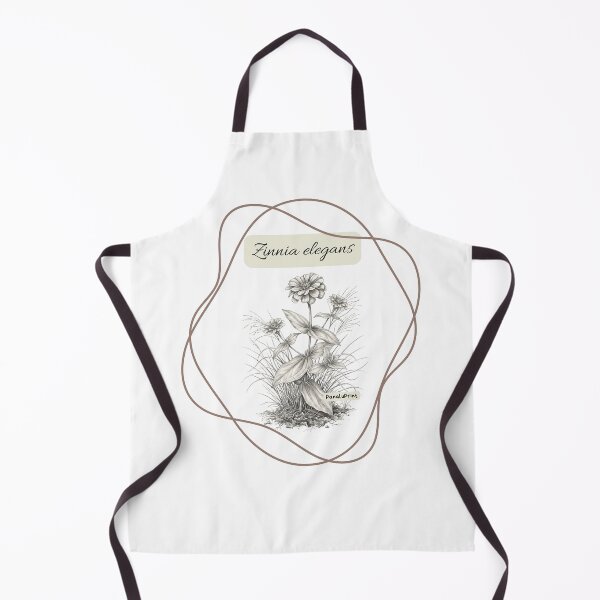 Item preview, Zinnia elegans, delicate PanaluPrint in botanical style designed and sold by PanaluPrint .