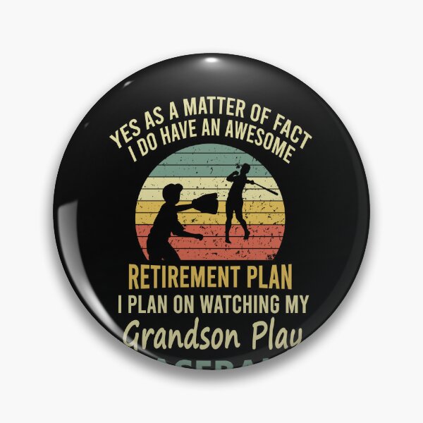 Item preview, Grandpa Retirement Plan Watching Grandson Baseball designed and sold by Nadey.