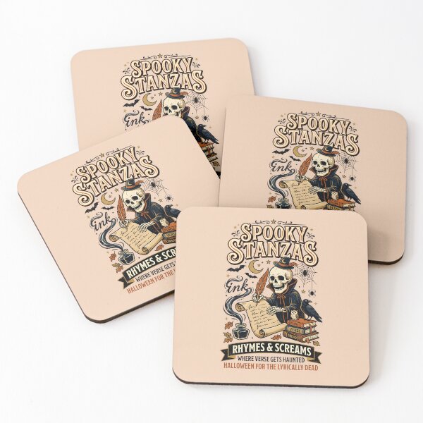 Item preview, Spooky stanzas - Rhymes & screams - Halloween for poets designed and sold by ParadoxParadox.