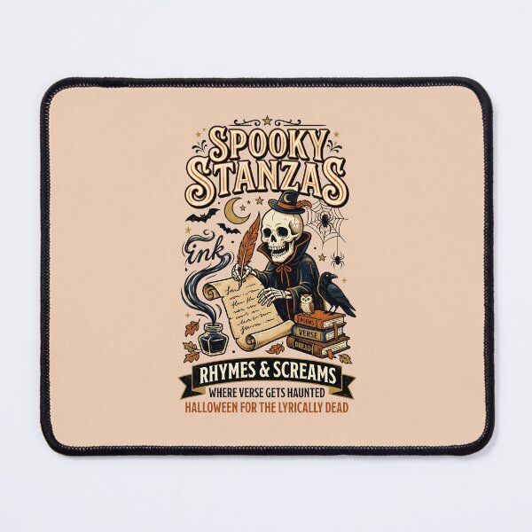 Item preview, Spooky stanzas - Rhymes & screams - Halloween for poets designed and sold by ParadoxParadox.