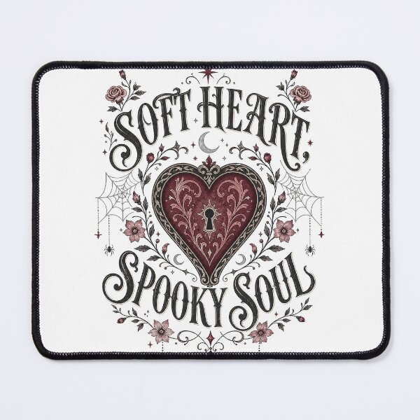 Item preview, Soft Heart Spooky Soul Gothic Halloween designed and sold by Zenith Design.