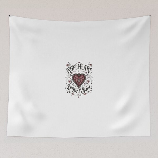 Item preview, Soft Heart Spooky Soul Gothic Halloween designed and sold by Zenith Design.
