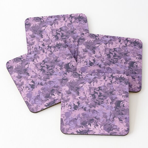 Item preview, Purple Camouflage Foliage Abstract Seamless Pattern designed and sold by pinkal.