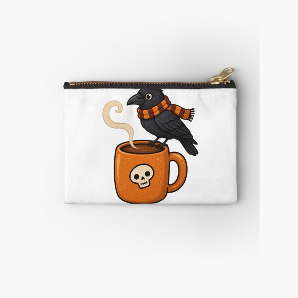 Item preview, Cozy Halloween Crow Coffee Mug, Autumn Coffee Lover designed and sold by Amyay.
