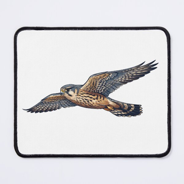 Item preview, Merlin bird of prey in full flight designed and sold by jamesgerardking.
