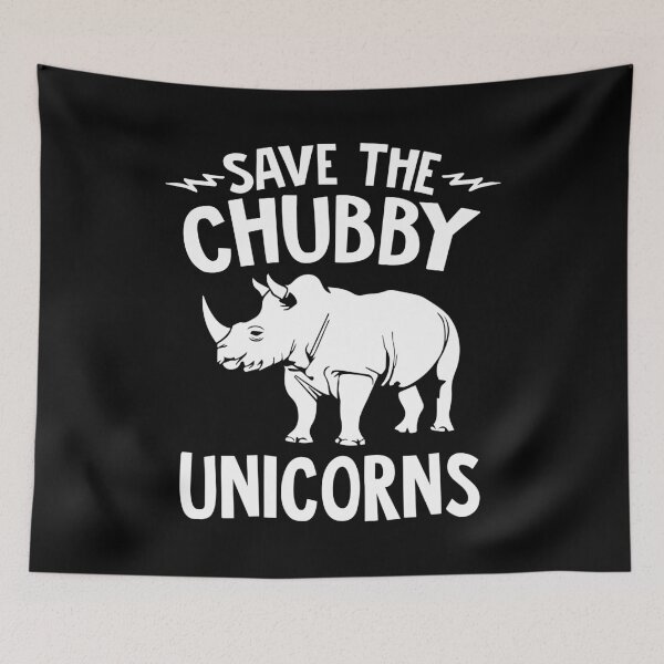 Item preview, Save the Chubby Unicorns designed and sold by Cisic.