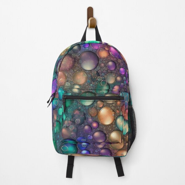 Item preview, Iridescent Bubbles Abstract Metallic Seamless Pattern designed and sold by pinkal.
