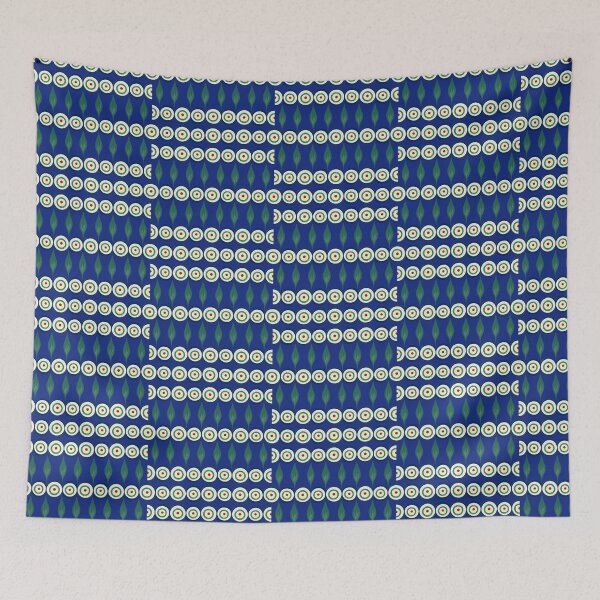 Item preview, Polish Pottery Traditional Peacock Eye designed and sold by KrisInStitches.