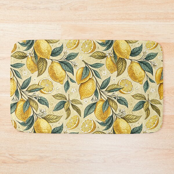 Item preview, Vintage Lemon Grove Botanical Pattern designed and sold by Storybook Botanica.
