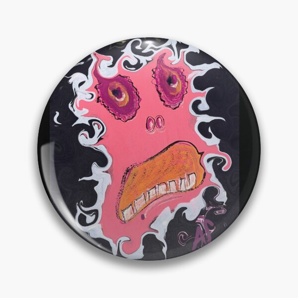Item preview, swirly scream  designed and sold by Lost Then Found Art.
