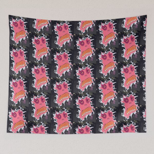 Item preview, swirly scream  designed and sold by Lost Then Found Art.