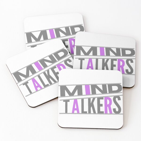 Item preview, Mind Talkers Typography Quote Design designed and sold by DunewalkerArt.