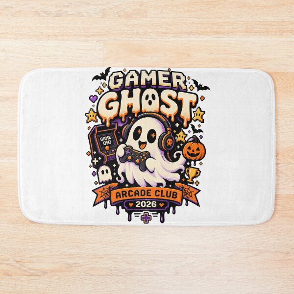 Item preview, Gamer Ghost Arcade Club - Spooky Gaming Halloween designed and sold by Xnuery.