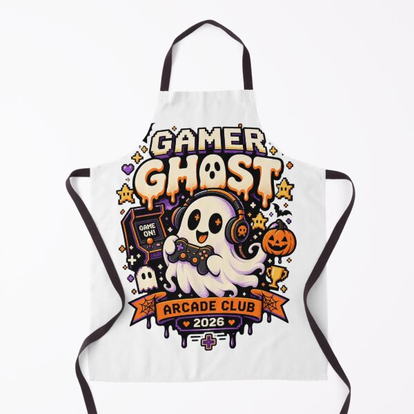 Item preview, Gamer Ghost Arcade Club - Spooky Gaming Halloween designed and sold by Xnuery.