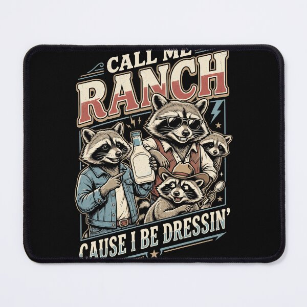 Item preview, Call Me Ranch Cause I Be Dressing Funny Raccoon Meme designed and sold by MOONE FLOWER.