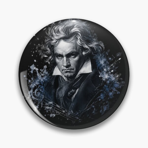 Item preview, Ludwig van Beethoven Classical Music Portrait designed and sold by Owcomm.