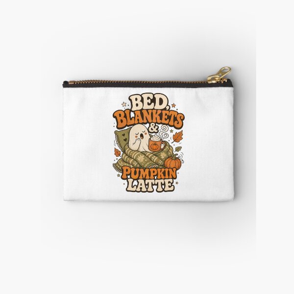 Item preview, Bed Blankets Pumpkin Latte Cozy Fall designed and sold by Zenith Design.