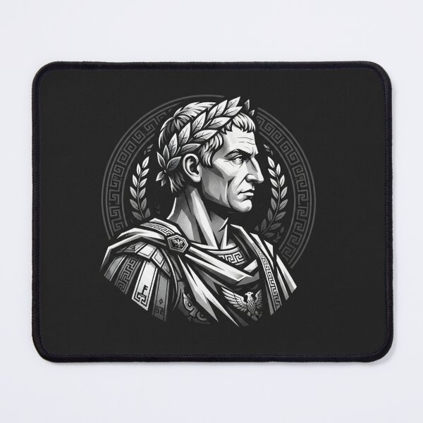 Item preview, Julius Caesar Roman Emperor Laurel Wreath Portrait designed and sold by Owcomm.