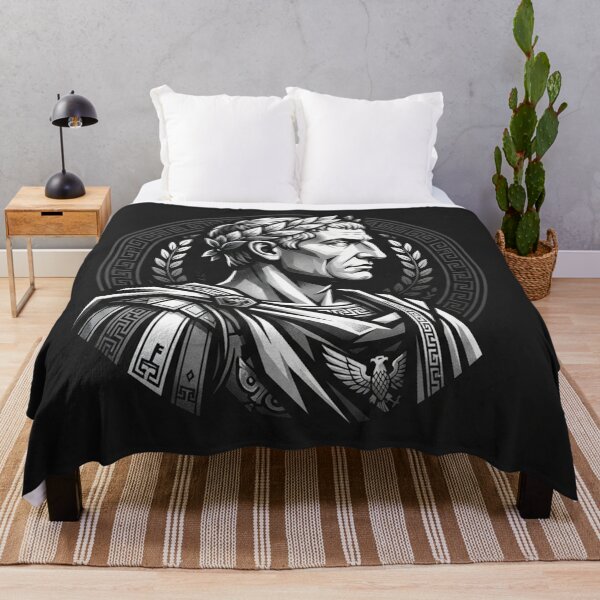 Item preview, Julius Caesar Roman Emperor Laurel Wreath Portrait designed and sold by Owcomm.