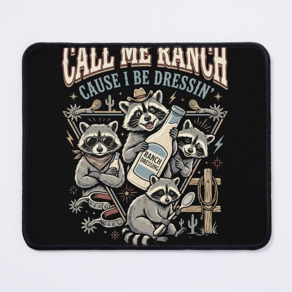 Item preview, Call Me Ranch Cause I Be Dressing Funny Raccoon Meme designed and sold by MOONE FLOWER.