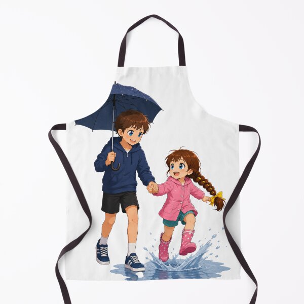 Item preview, Kenzie Puddle Splash Rainy Day Cartoon designed and sold by Kenzie & Co.