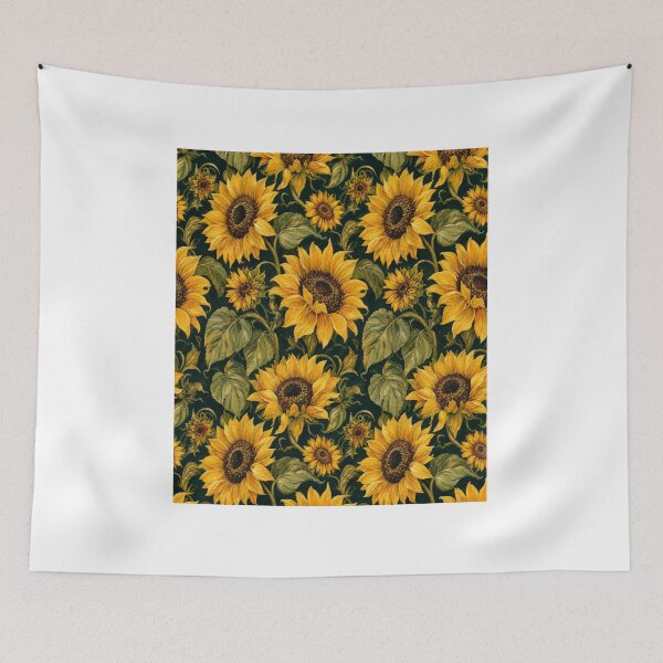 Aperçu de l'œuvre Tournesols créée et vendue par Artnovalty.redbubble.com.