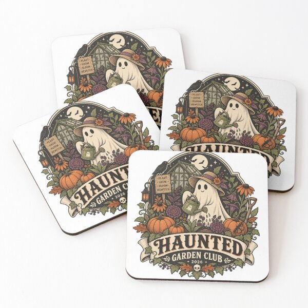 Item preview, Haunted Garden Club - Spooky Gardener Halloween designed and sold by Xnuery.