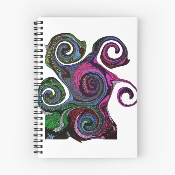 Item preview, the swirls of death and rebirth  designed and sold by Lost Then Found Art.