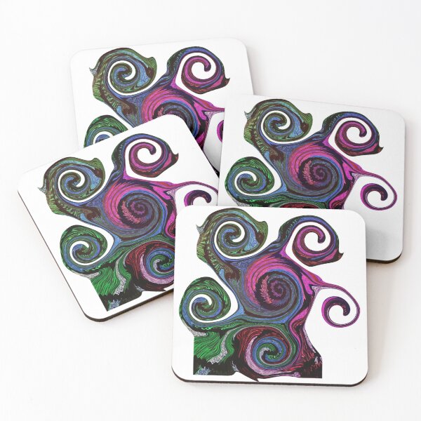 Item preview, the swirls of death and rebirth  designed and sold by Lost Then Found Art.