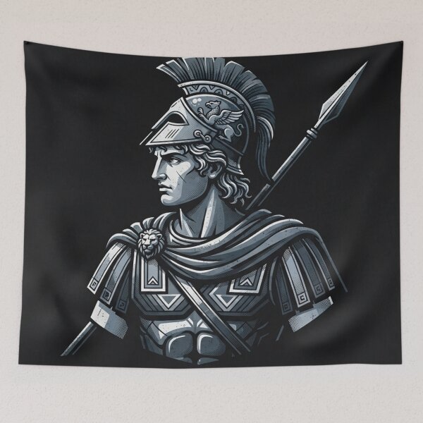 Item preview, Alexander the Great Greek Warrior Hero designed and sold by Owcomm.