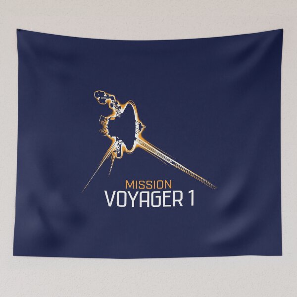 Item preview, Mission Voyager 1 Deep Space Probe NASA Astronomy Graphic designed and sold by KiwiRider.