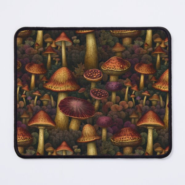 Item preview, Mushroom Forest Magic Seamless Pattern designed and sold by pinkal.