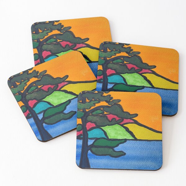 Item preview, Group of Seven Inspired Lakescape in Watercolour designed and sold by LakeArtWorks.
