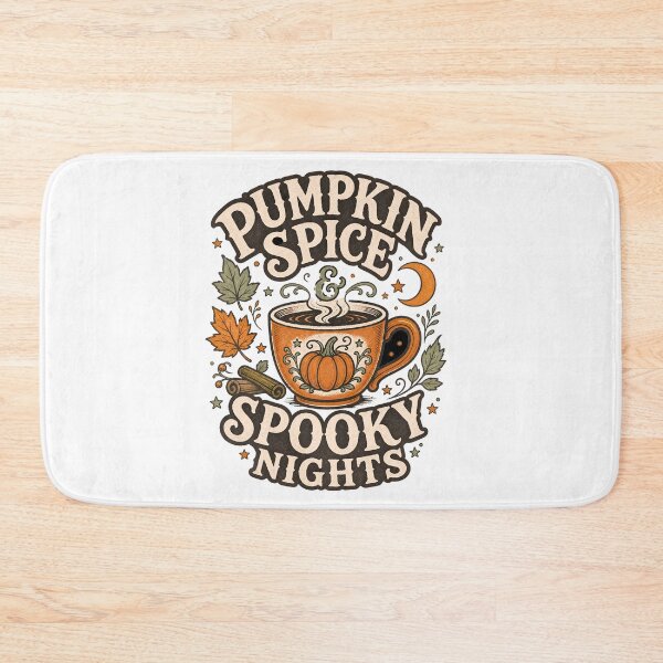 Item preview, Pumpkin Spice Spooky Nights Halloween designed and sold by Zenith Design.