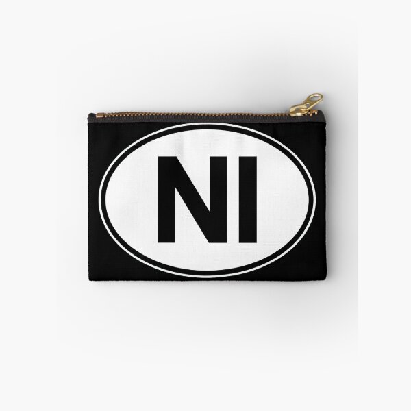 Item preview, Northern Ireland NI Oval Country Code Sticker designed and sold by The Digital Compass.