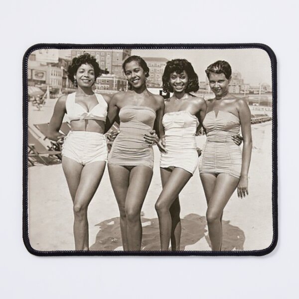 Item preview, Bathing Beauties - 1950 Vintage Melanin  designed and sold by CGPlenty.
