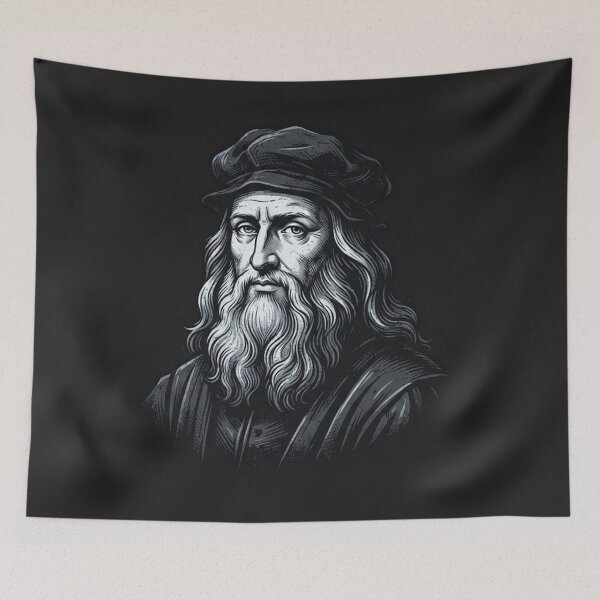 Item preview, Leonardo da Vinci Master Renaissance Portrait Art designed and sold by Owcomm.