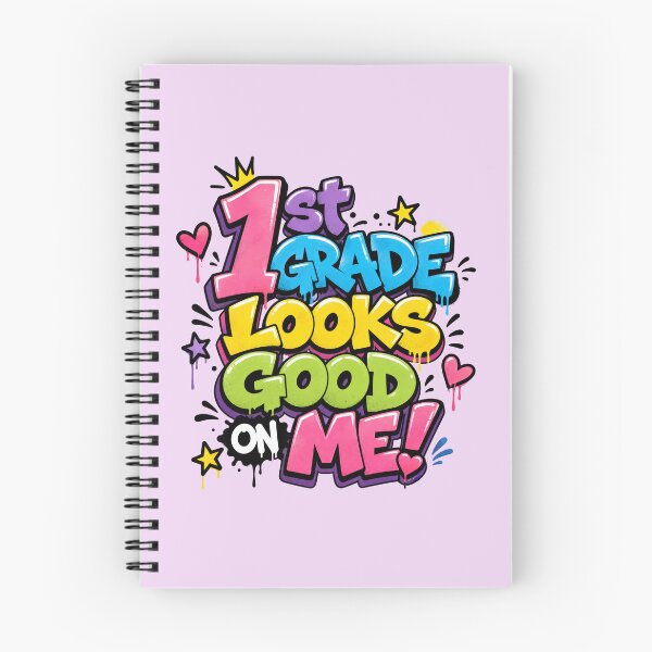 Item preview, 1st Grade Looks Good On Me – Colorful School Pride designed and sold by MomParentADHD.