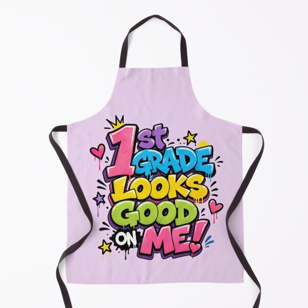Item preview, 1st Grade Looks Good On Me – Colorful School Pride designed and sold by MomParentADHD.