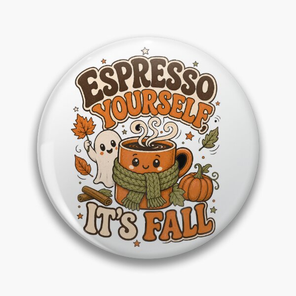 Item preview, Espresso Yourself It's Fall Pumpkin Coffee designed and sold by Zenith Design.